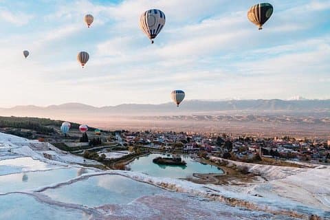 Pamukkale Hot Air Balloon with Certificates and Champagne 2