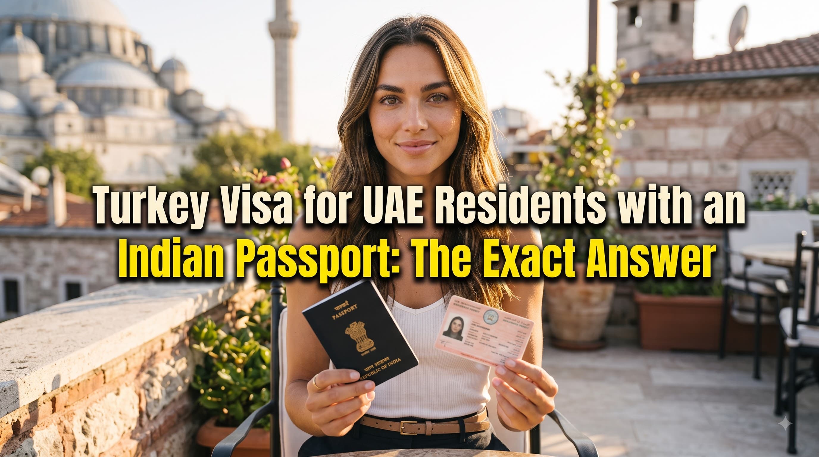 Turkey Visa for UAE Residents with an Indian Passport: The Exact Answer