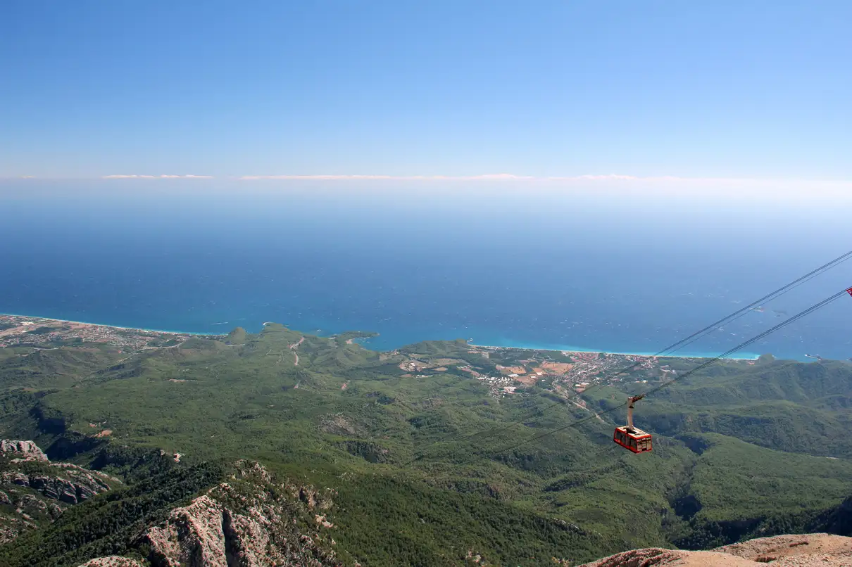From Antalya or Kemer: Olympos Cable Car Ticket