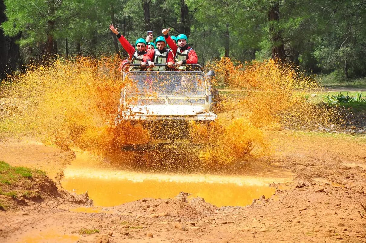 Alanya: Rafting, Zipline, Quad, Buggy, Jeep Tour with Lunch 1