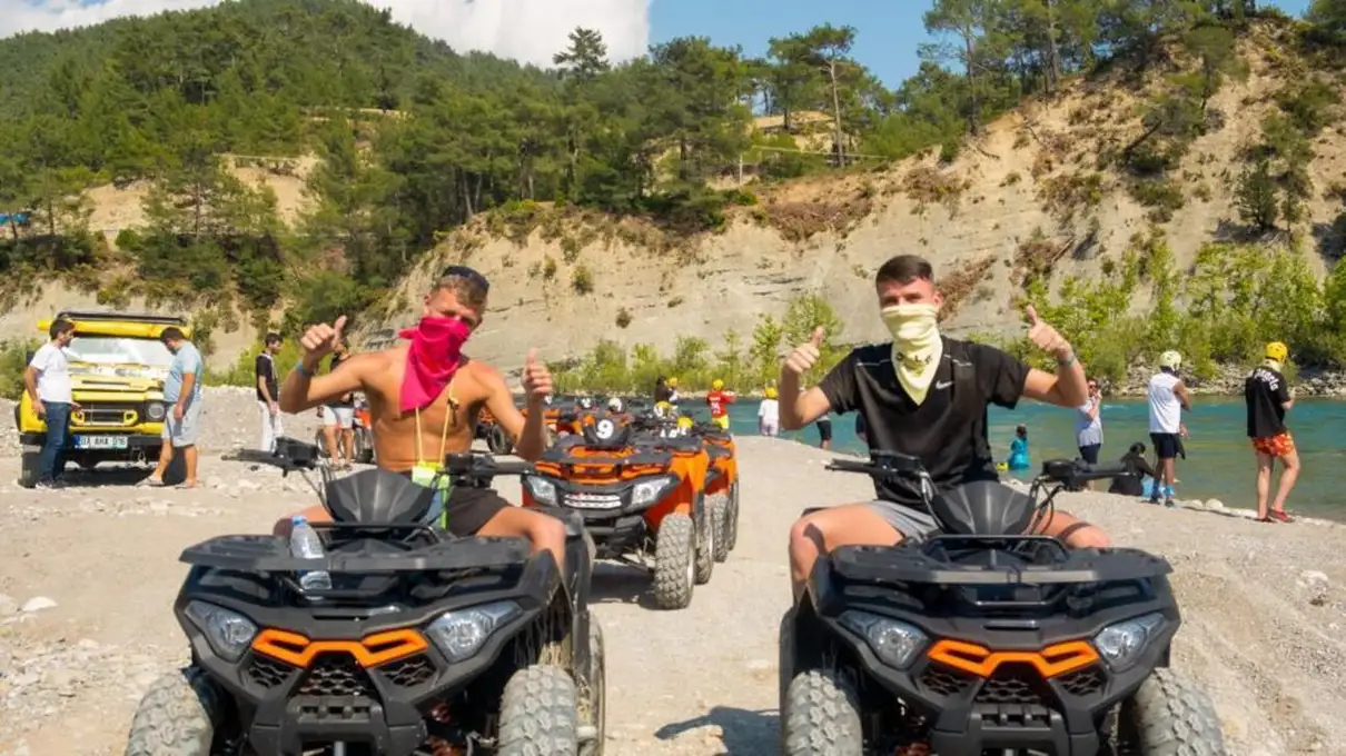 Alanya: 4X4 Quad Safari Tour in the Mountain & Buggy Option 1