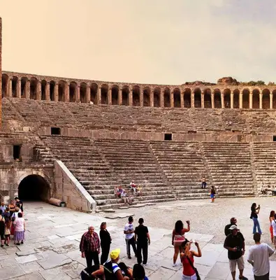 Antalya: Perge Aspendos Side Guided Tour with Waterfall