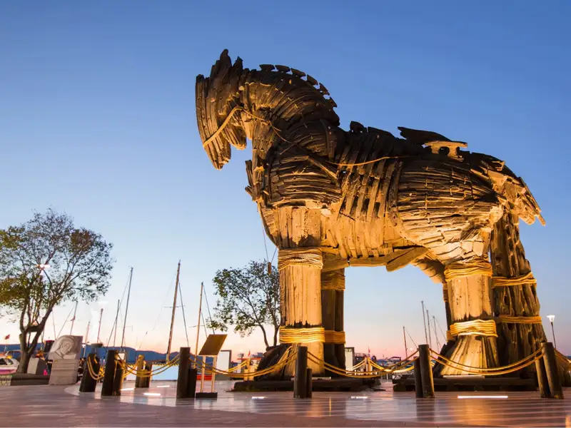 Istanbul: Troy Guided Day Trip with Ferry Ride