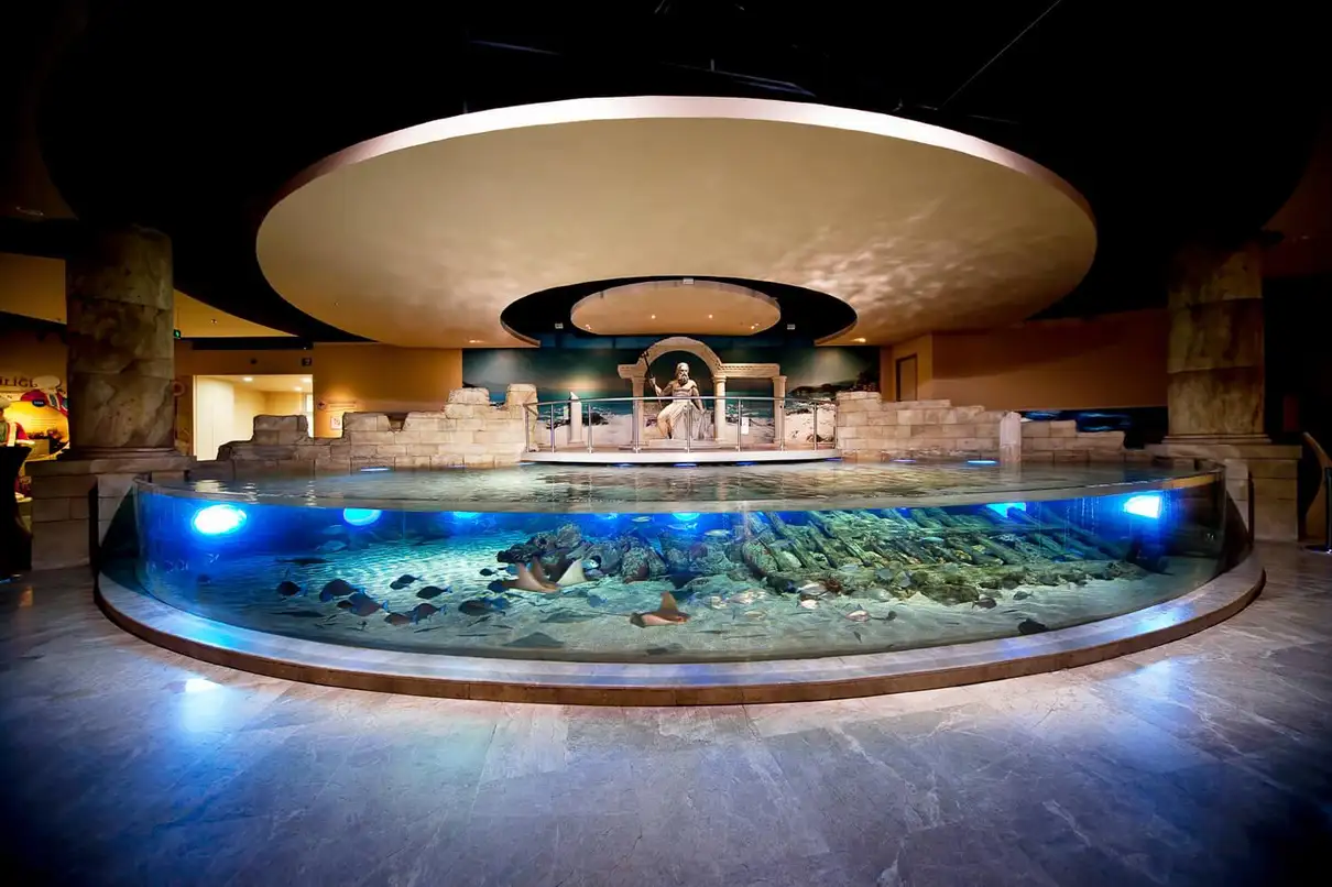 Istanbul: Aquarium Entry Ticket with Group Hotel Transfer