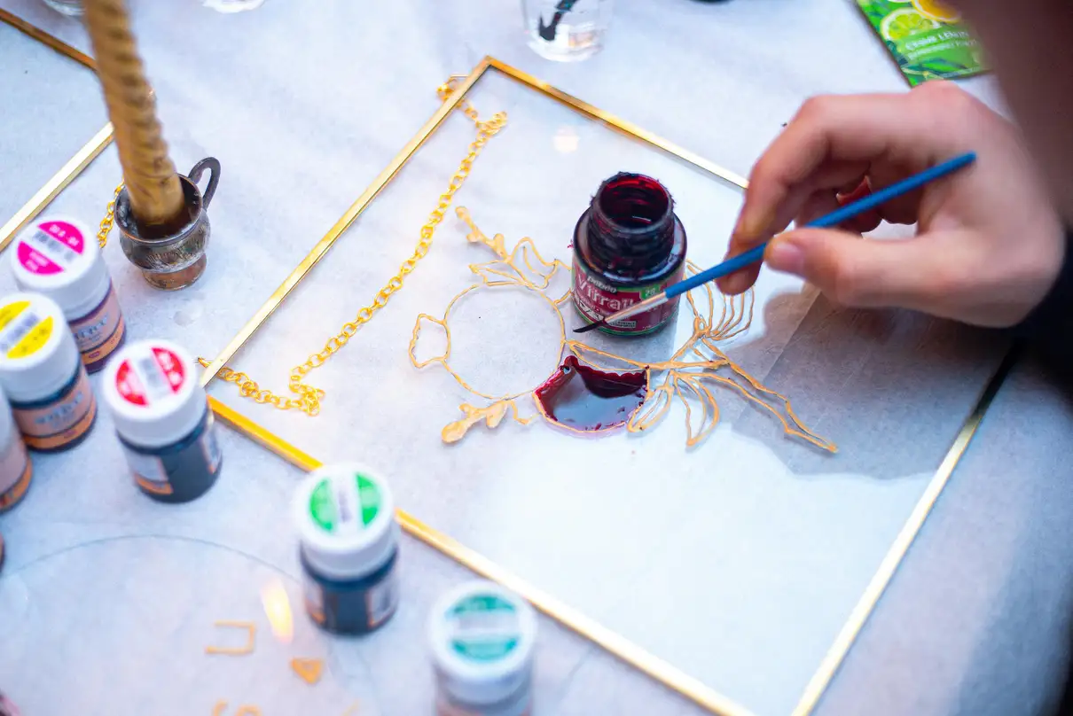 Istanbul: Turkish Calligraphy Workshop & Brass Framed Glass