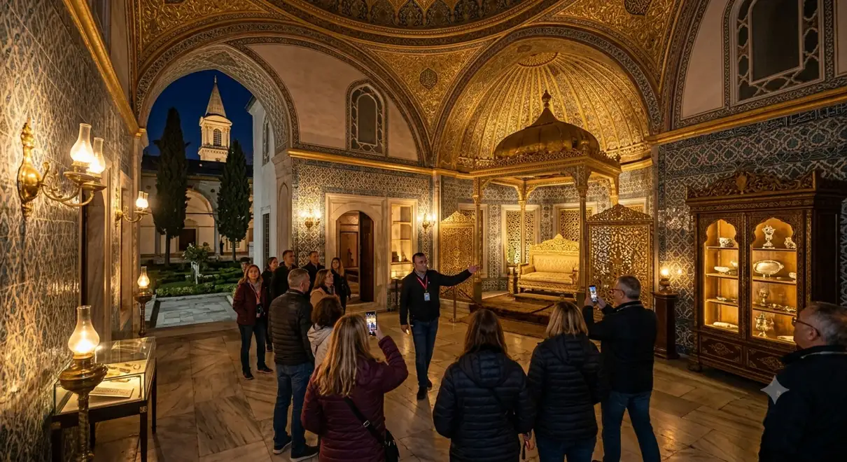 Istanbul: Topkapi Palace Evening Tour 2
