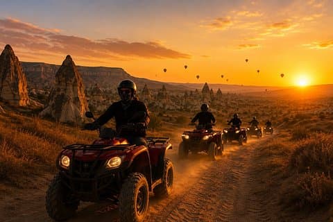 Cappadocia ATV Tour / Quad-Bike Safari, Sunset or Day Time