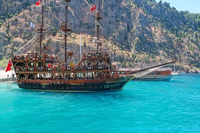 Fethiye: Oludeniz Pirate Boat with Swim Stops