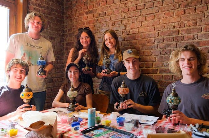 Istanbul Turkish Mosaic Lamp Workshop